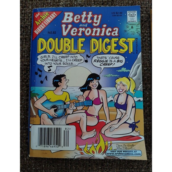 Vintage Betty & Veronica Double Digest Lot No 82 No 84 Archie Comics 1999 Books - Picture 6 of 9